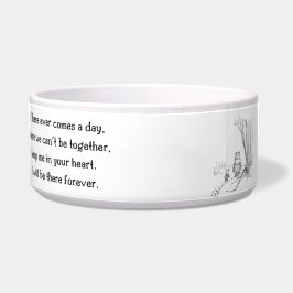 Tigela Winnie the Pooh "Forever" Cerâmica Pet Bowl