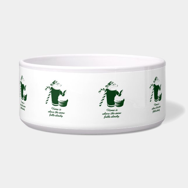 Tigela Winter illustration pet (Esquerda)