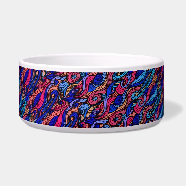 Tigela Wool Topped paisley (Frente)