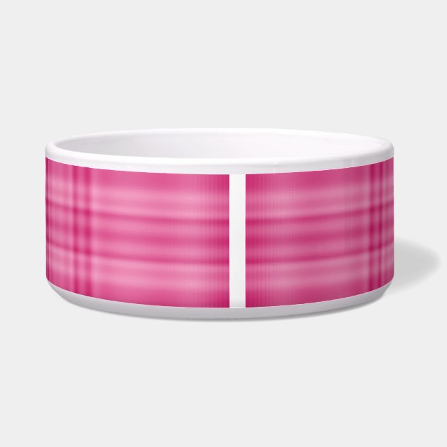 Tigela Xadrez 1 - Rosa (Frente)