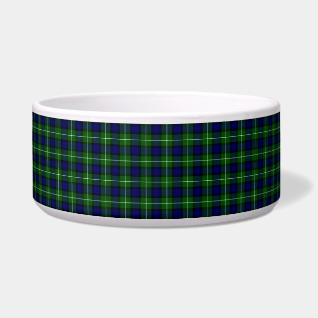 Tigela Xadrez azul-tartan (Frente)
