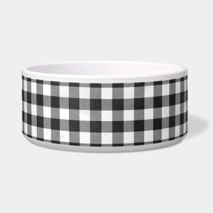 Tigela Xadrez Checkered preto e branco