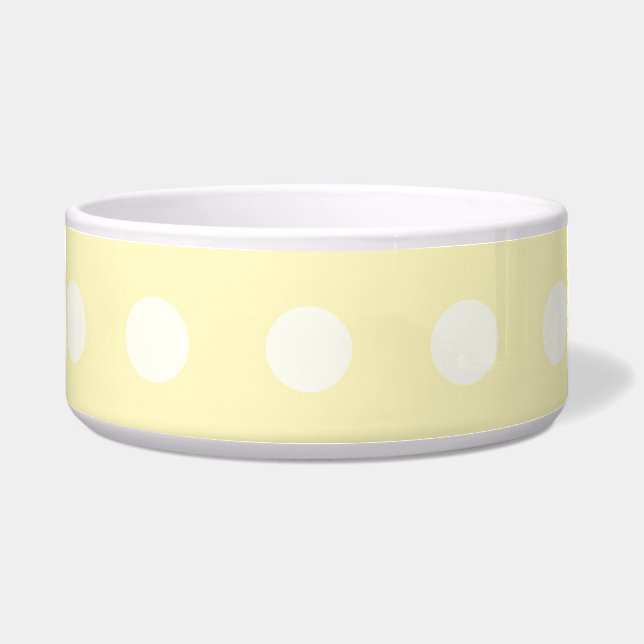 Tigela Yellow Poka Dots Bowl (Frente)