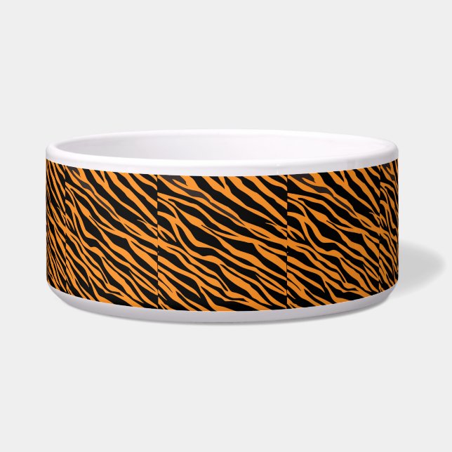 Tigela Zebra Laranja Strike (Frente)