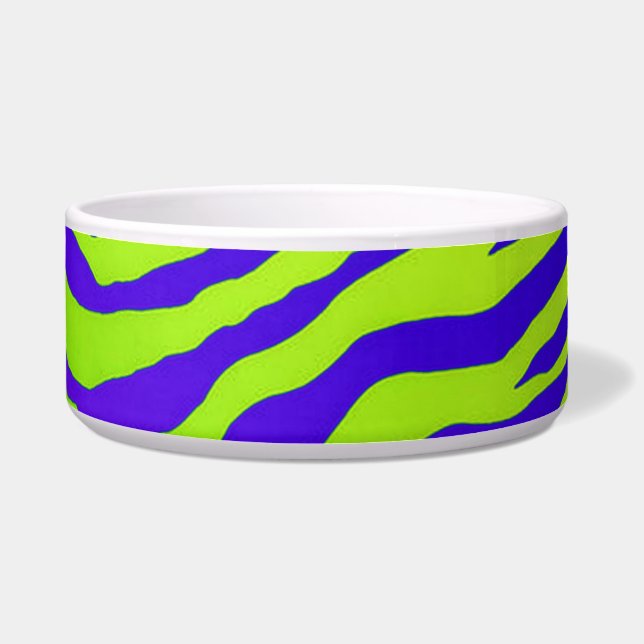 Tigela Zebra Verde (Frente)
