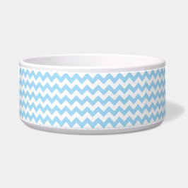 Tigela Zigzag Azul, Chevron Azul, Padrão Geométrico