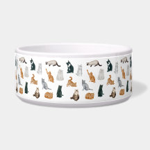 Tigelas de Gatos Brincalhões