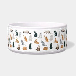 Tigelas de Gatos Brincalhões