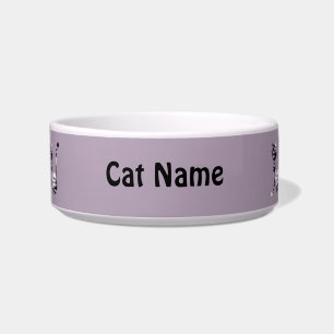 Tigelas para Animais de Estimação Gatos Roxos