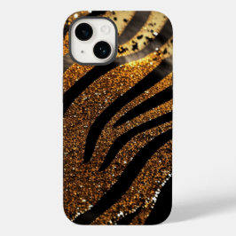Tiger Agate Glitter iPhone Mate Tough Case