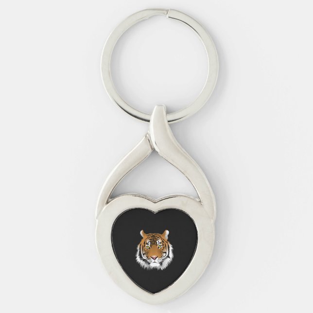 TIGER ART NECKLACE CHAVEIRO (Frente)
