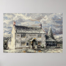 Tiger Inn, Turnditch - poster de inverno