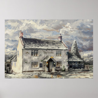 Tiger Inn, Turnditch - poster de inverno