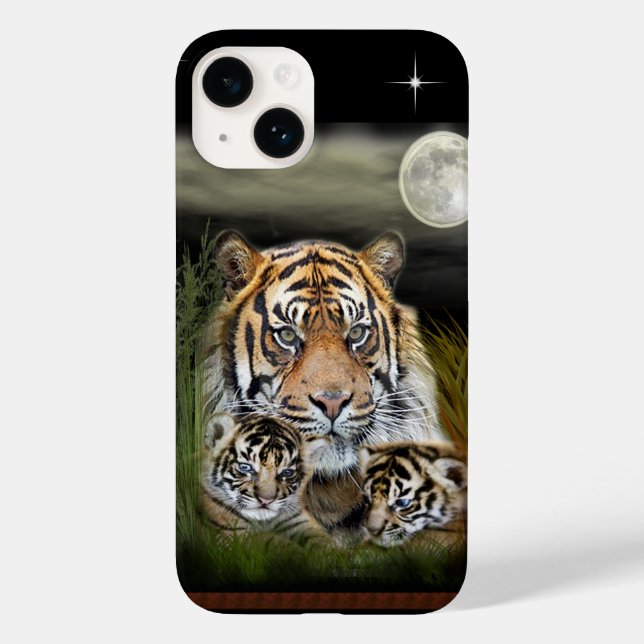 Tiger  iPhone 6/6s Plus Cases (Verso)