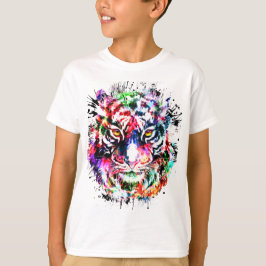 Tiger T-Shirt | Camisa Colorida de Tigre