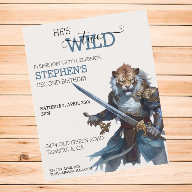 Tiger Warrior Knight II Wild Second (Criador carregado)