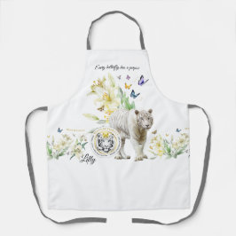 Tigre Apron Impressão All-Over