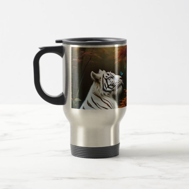 Tigre Branco Aqueles Momentos Adoráveis, Caneca de (Esquerda)