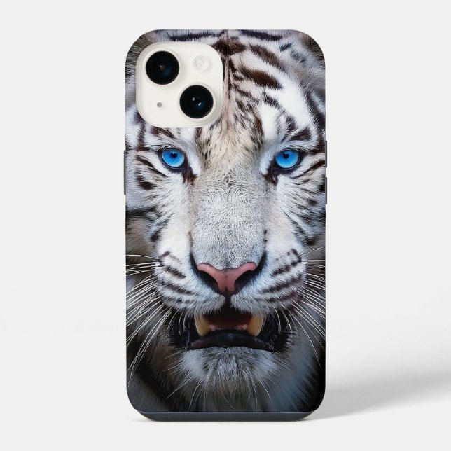 Tigre Branco Olhos Azuis (Verso)