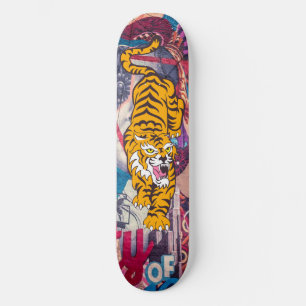 Tigre de Grafite de skate