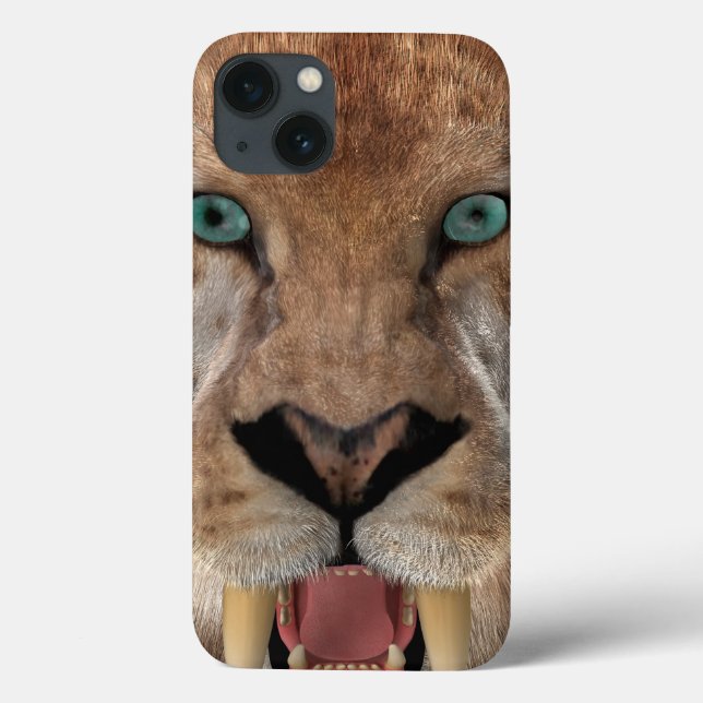 Tigre Dente de Sabre ou Smilodon (Verso)