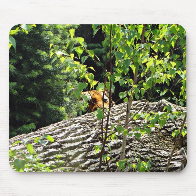 Tigre espreita Mousepad (Frente)