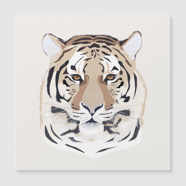 Tigre, face do tigre, símbolo de 2022 (Frente)