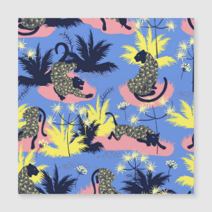 Tigre geométrico, leopardo: padrão infantil.