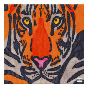 Tigre - Impressão de Poster