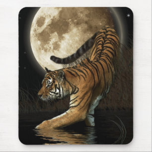 TIGRE & LUA SELVAGENS Mousepad