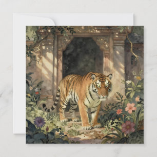 Tigre Majestoso Caminhando pelas Dunas Ancestrais