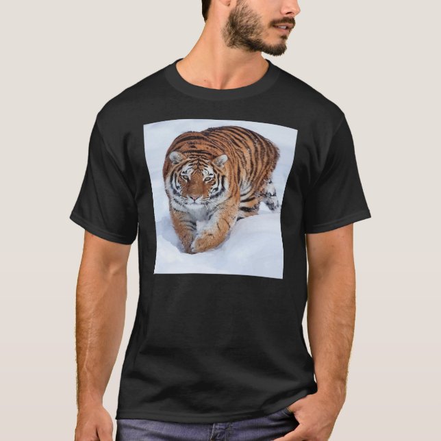 Tigre na camisa do gelo (Frente)