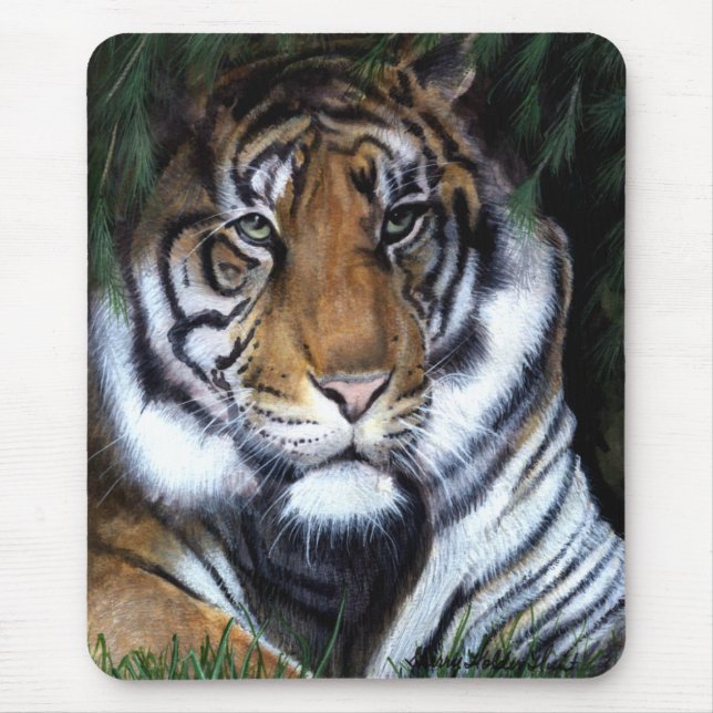 Tigre que pinta Mousepad (Frente)