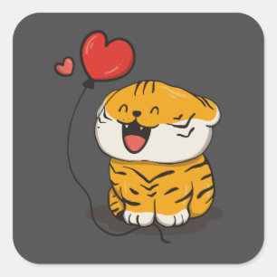 Tigre Rindo Os Melhores Adesivos