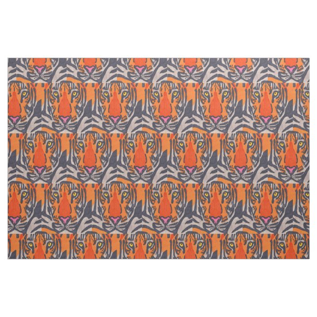 Tigre - Tecido de Algodão Pima (Fat Quarter)