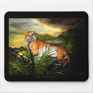 Tigre, tigre, Mousepad brilhante de queimadura