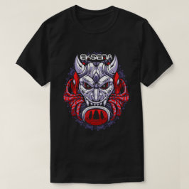 Tigre-Tóquio Oni Máscara T-Shirt Clássica Japonês