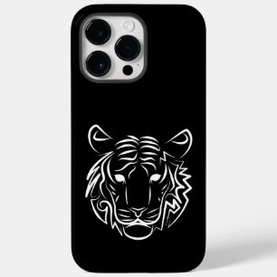 Tigre Tribal Negro e Branco