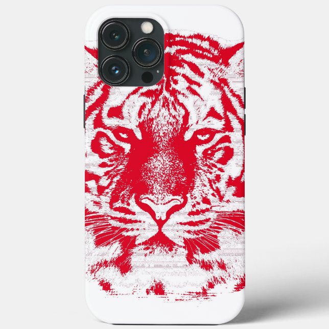 Tigre Vermelho e Branco (Verso)