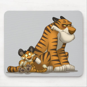 Tigres em um Mousepad
