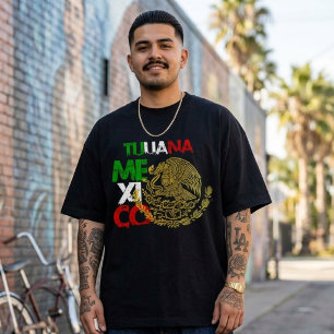 Tijuana México - Camisa da bandeira