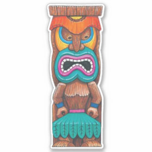 Tiki Totem 2 Adesivo