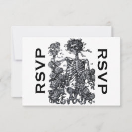 Til Death Nos Part Skeleton RSVP