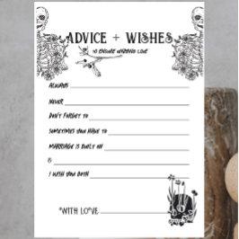 Til Death Nos Parte | Cartão de Casal | B+W