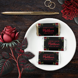 Til Death Nos Parte De Preto Gótico E Rosas vermel