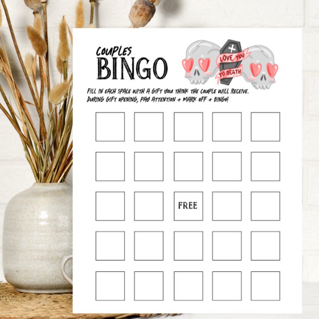 Til Death Nos Parte | Jogo de Bingo de Casais | Co (Criador carregado)