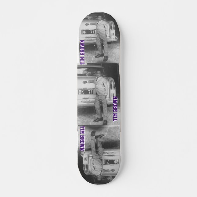 TIM BROWN 7, 3/4", skateboard Deck (Frente)