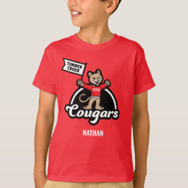 Timber Creek Elementar Cougar Mascot T-Shirt