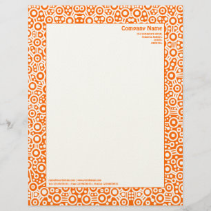 Timbrado Circuidade ET - Laranja (no papel "Felt")