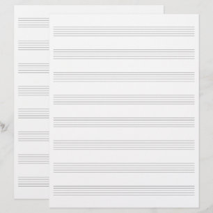 Timbrado Compositor de Funcionarios de música de papel man